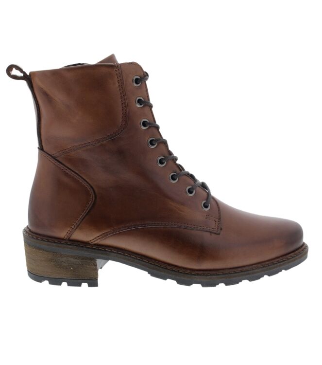 Solidus Kinga cognac  Solidus 61000-30378, veterboots Direct leverbaar uit de webshop