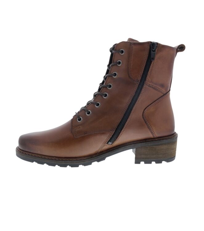 Solidus Kinga cognac  Solidus 61000-30378, veterboots Direct leverbaar uit de webshop