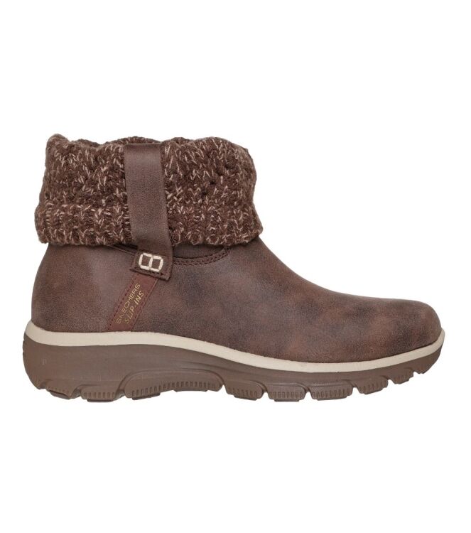 Skechers Easy Going-Cozy Weather 2 chocolate  Skechers 168033-CHOC, veterboots Direct leverbaar uit de webshop