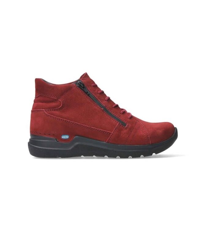 Wolky Why cherry red  Wolky 0660611-553, veterboots Direct leverbaar uit de webshop
