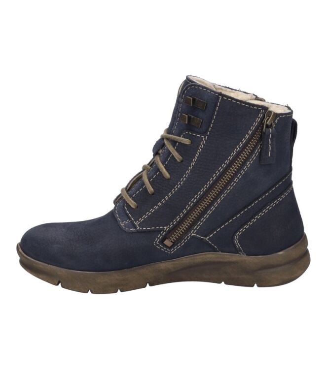 Josef Seibel Conny 55 ocean  Josef Seibel 91755.PL796.530, veterboots Direct leverbaar uit de webshop