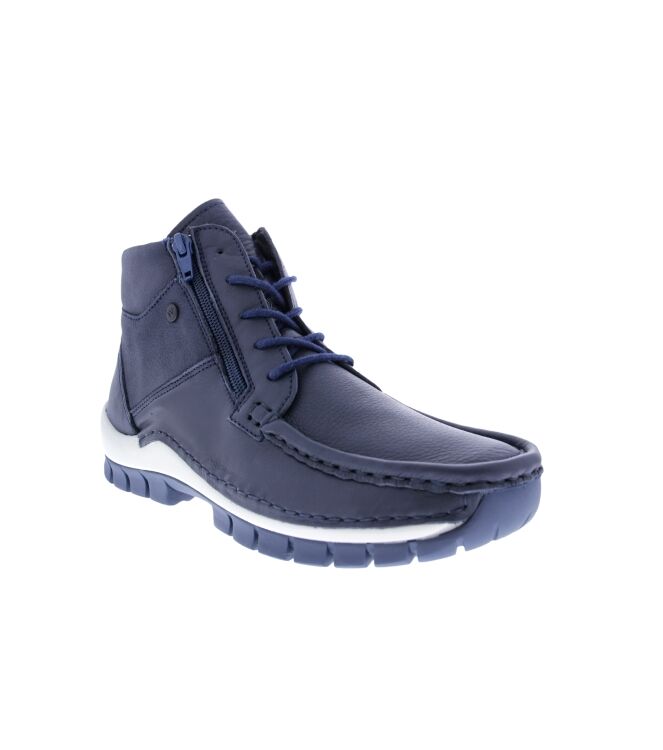 Wolky Boost Tresor denim  Wolky 0474030-820, veterboots Direct leverbaar uit de webshop