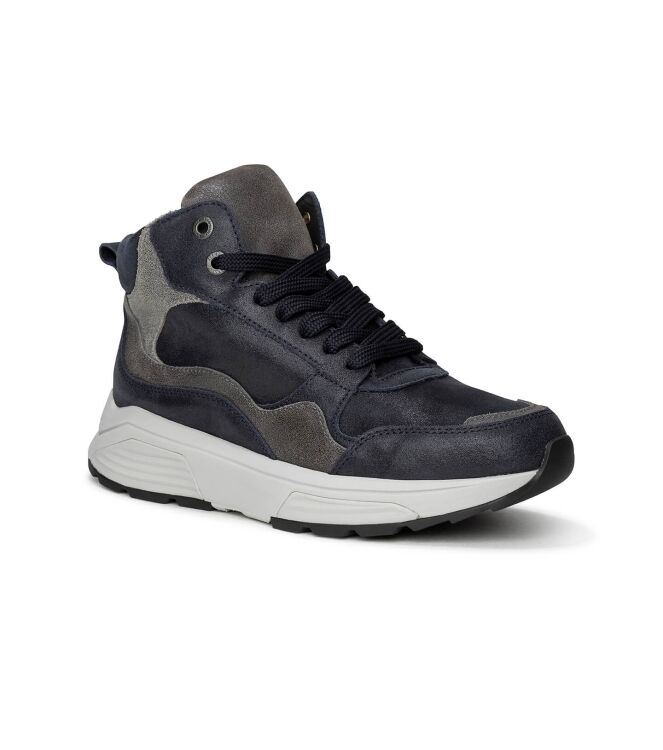 Xsensible Stretchwalker Tower navy combi  Xsensible Stretchwalker 33008.2.219, veterboots Direct leverbaar uit de webshop