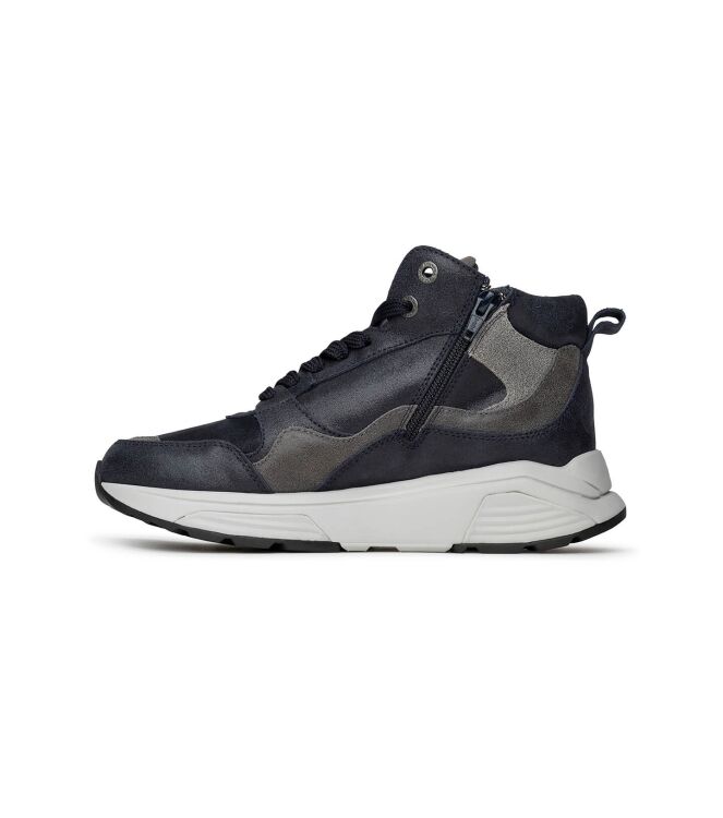 Xsensible Stretchwalker Tower navy combi  Xsensible Stretchwalker 33008.2.219, veterboots Direct leverbaar uit de webshop