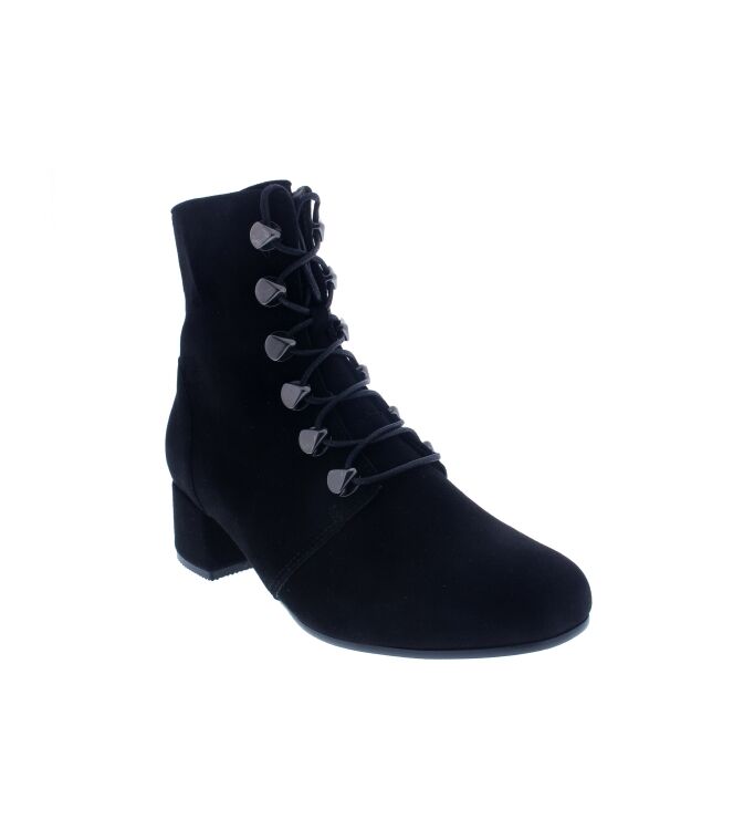 Verhulst Lisa zwart  Verhulst 9431-69-78-3324, veterboots Direct leverbaar uit de webshop