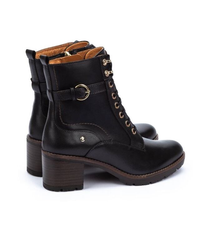 Pikolinos Llanes black Pikolinos W7H-8510, veterboots Direct leverbaar uit de webshop
