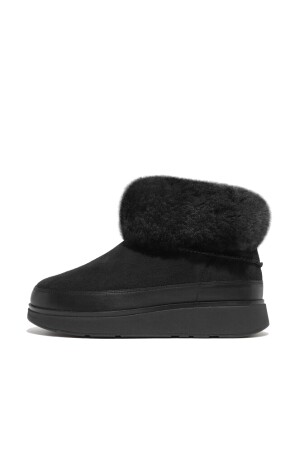 FitFlop Gen-Ff Mini Double-Faced Shearling Boots all black FitFlop Gen-Ff Mini Double-Faced Shearling Boots all black