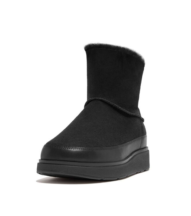 FitFlop Gen-Ff Mini Double-Faced Shearling Boots all black FitFlop GS6-090, laarzen Direct leverbaar uit de webshop