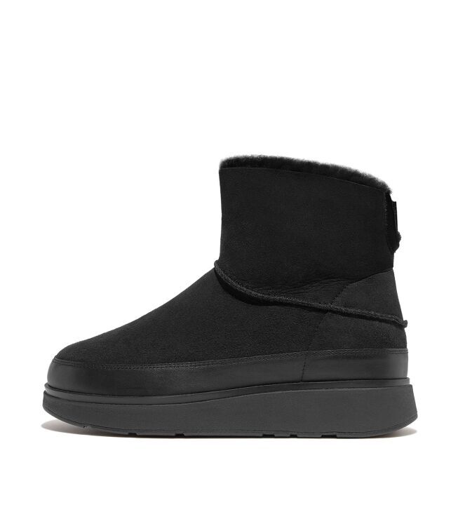 FitFlop Gen-Ff Mini Double-Faced Shearling Boots all black FitFlop GS6-090, laarzen Direct leverbaar uit de webshop