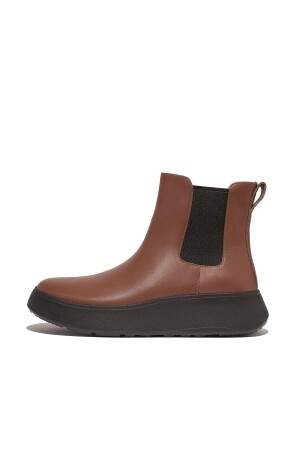 FitFlop F-Mode Leather Flatform Chelsea Boots rich brown FitFlop F-Mode Leather Flatform Chelsea Boots rich brown
