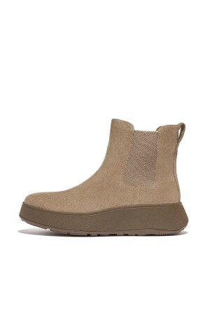 FitFlop F-Mode Flatform Chelsea Boots minky grey  FitFlop F-Mode Flatform Chelsea Boots minky grey
