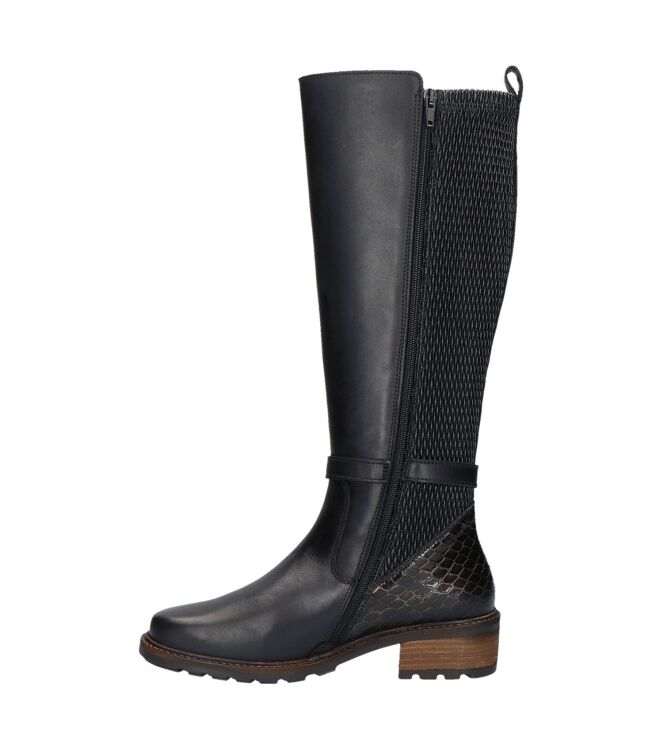 Solidus Kinga Crust schwarz  Solidus 61016-01216, laarzen Direct leverbaar uit de webshop