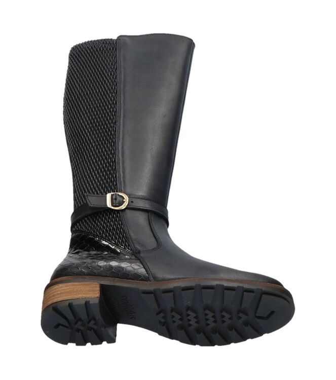 Solidus Kinga Crust schwarz  Solidus 61016-01216, laarzen Direct leverbaar uit de webshop