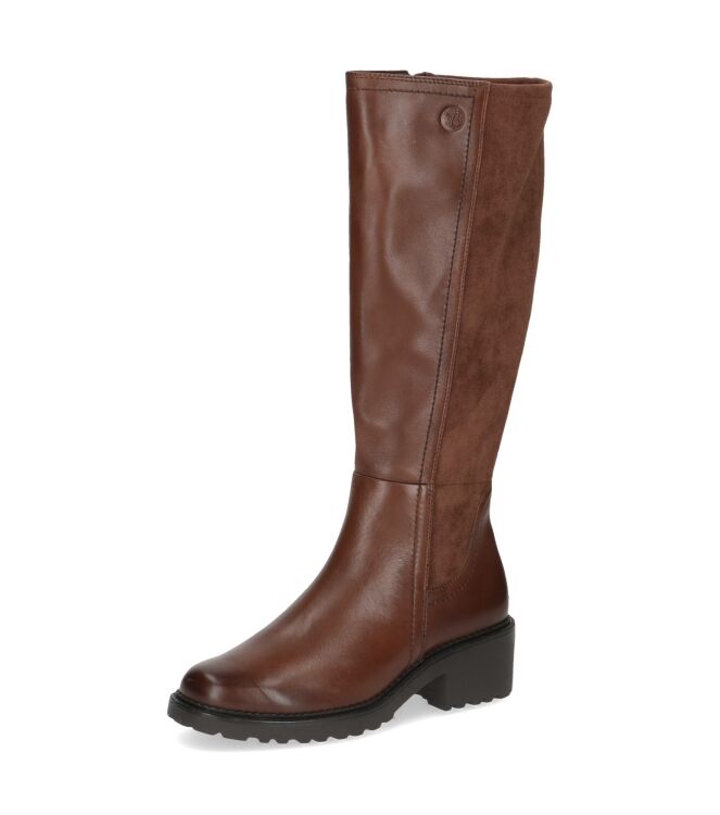 Caprice 9-25604-43-313 cognac  Caprice 9-25604-43-313, laarzen Direct leverbaar uit de webshop
