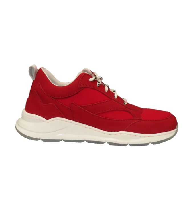 Piedro 1117805710-6500 rood  Piedro 1117805710-6500, sneakers / veterschoenen Direct leverbaar uit de webshop