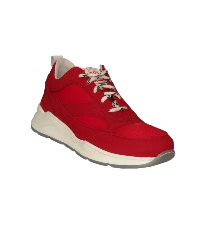 Piedro 1117805710-6500 rood  Piedro 1117805710-6500, sneakers / veterschoenen Direct leverbaar uit de webshop