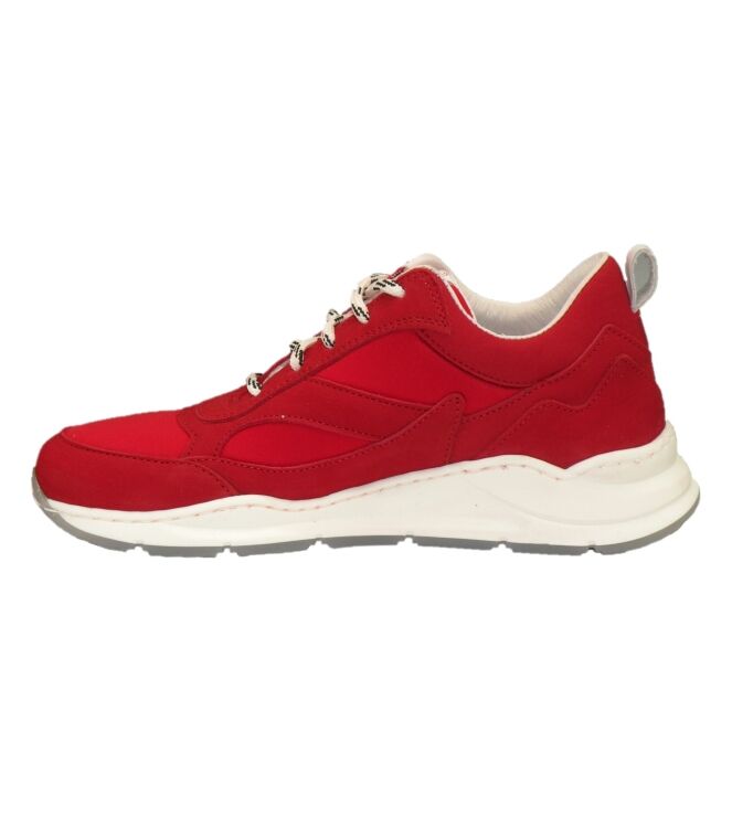Piedro 1117805710-6500 rood  Piedro 1117805710-6500, sneakers / veterschoenen Direct leverbaar uit de webshop
