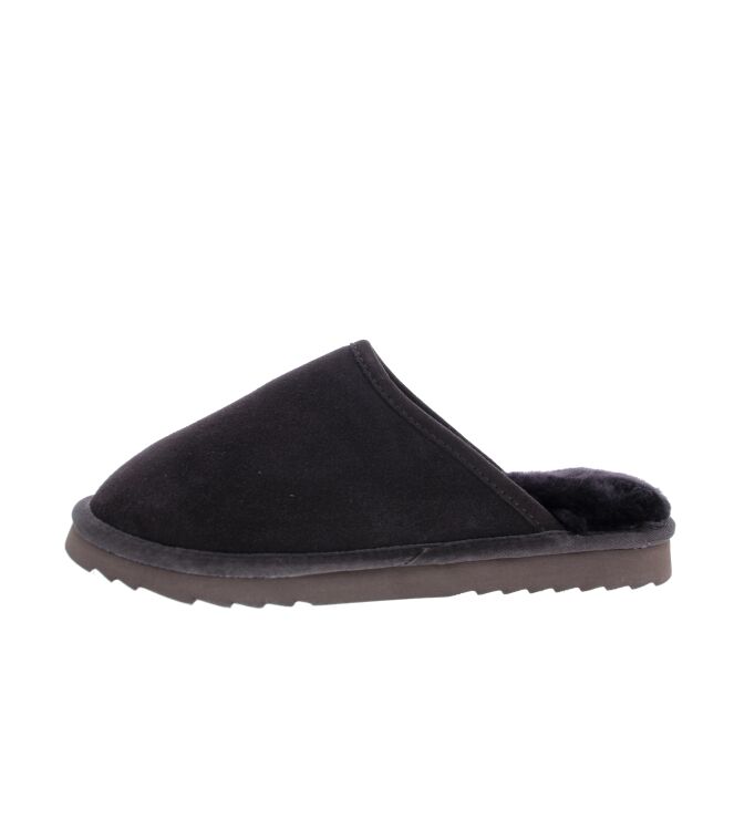 Warmbat Classic choco  Warmbat CLC521065-43, pantoffels muil Direct leverbaar uit de webshop