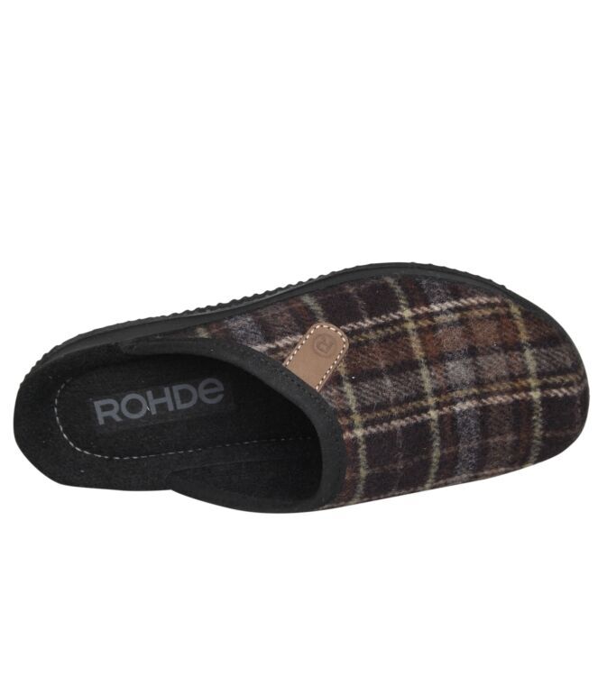 Rohde Soltau-H black  Rohde 2781-90, pantoffels muil Direct leverbaar uit de webshop