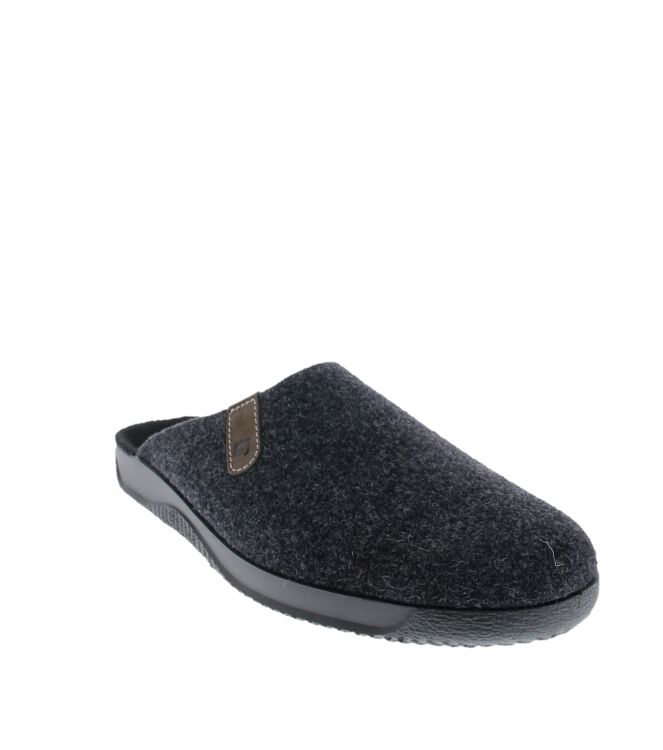 Rohde Soltau anthrazit  Rohde 2782-82, pantoffels muil Direct leverbaar uit de webshop