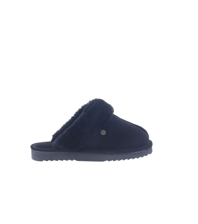 Warmbat Lismore black  Warmbat LSM321009-33, pantoffels muil Direct leverbaar uit de webshop