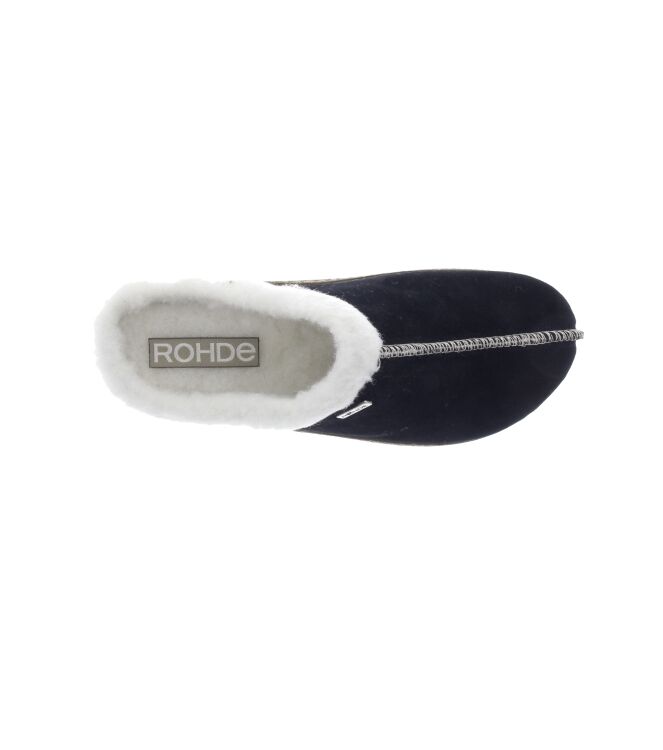Rohde 6125-90 black  Rohde 6125-90, pantoffels muil Direct leverbaar uit de webshop