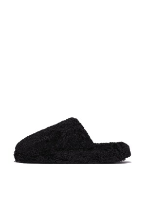 FitFlop Iqushion Wrapped Mule-Teddy all black FitFlop Iqushion Wrapped Mule-Teddy all black