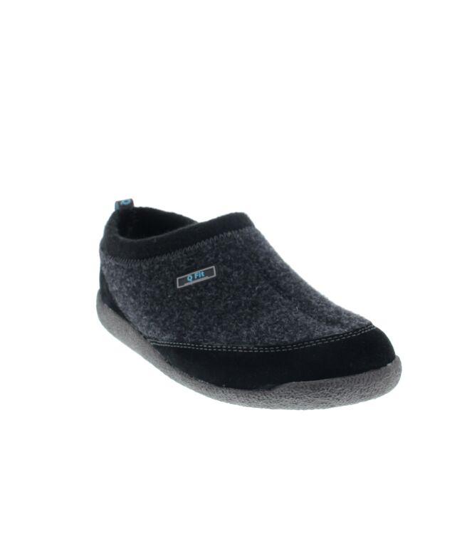 Q-fit Bern 4 black  Q-fit 3004.4.001, pantoffels Direct leverbaar uit de webshop