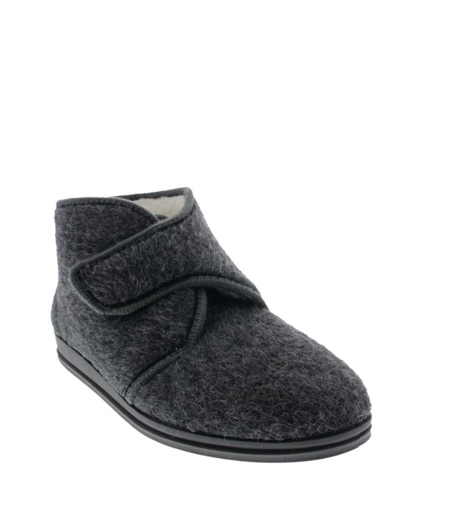 Rohde 2613-82 anthrazit  Rohde 2613-82, pantoffels Direct leverbaar uit de webshop
