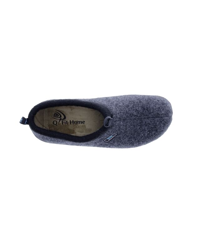 Q-fit Bern 3 black  Q-fit 3003.4.001, pantoffels Direct leverbaar uit de webshop