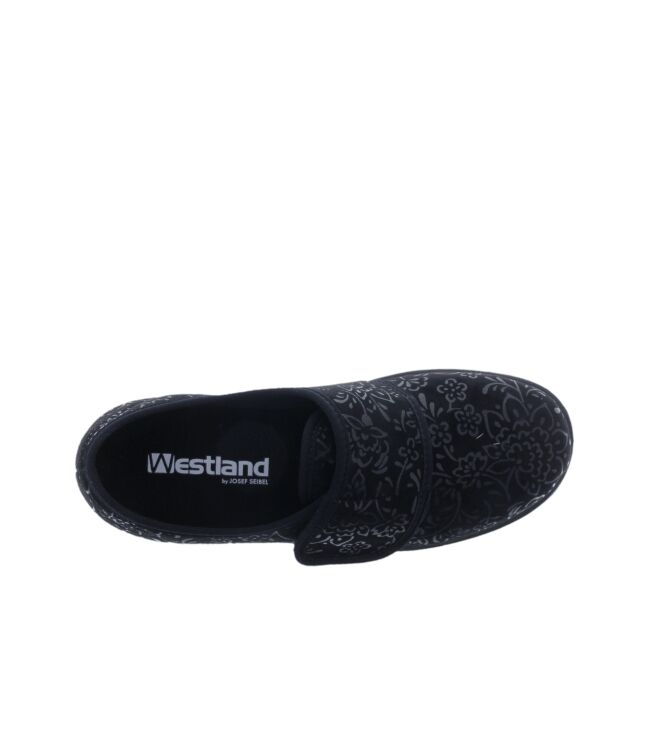 Westland Nice 80 schwarz  Westland 28980.175.100, pantoffels Direct leverbaar uit de webshop