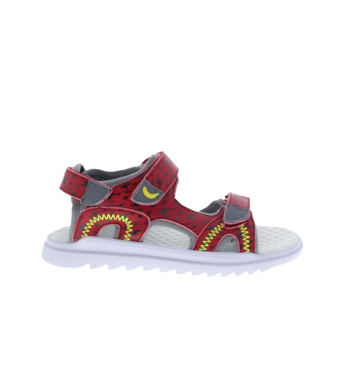 Go Banana's GB22SSANDAL-D red grey  Go Banana's GB22SSANDAL-D, sandalen Direct leverbaar uit de webshop