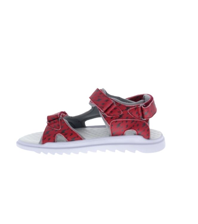 Go Banana's GB22SSANDAL-D red grey  Go Banana's GB22SSANDAL-D, sandalen Direct leverbaar uit de webshop