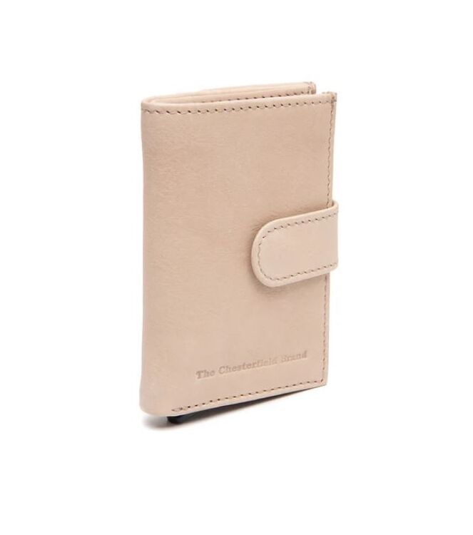 The Chesterfield Brand Pashouder Torola beige  The Chesterfield Brand C08.053506, Portemonnee Direct leverbaar uit de webshop