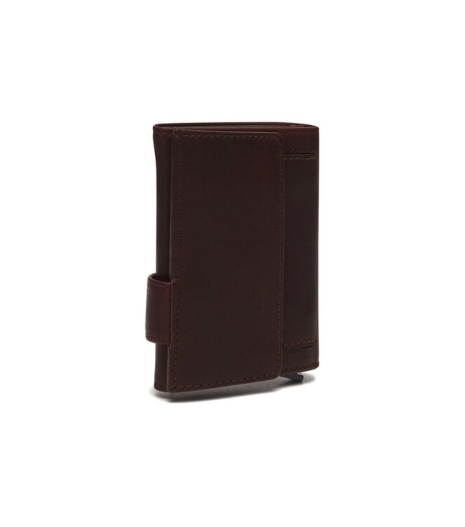 The Chesterfield Brand Pashouder Frankfurt bruin  The Chesterfield Brand C08.045601, Portemonnee Direct leverbaar uit de webshop