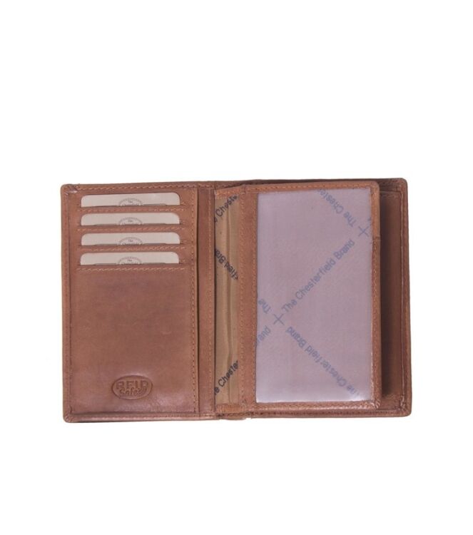 The Chesterfield Brand Wallet Siem (Ascot) cognac  The Chesterfield Brand C08.017431, Portemonnee Direct leverbaar uit de webshop