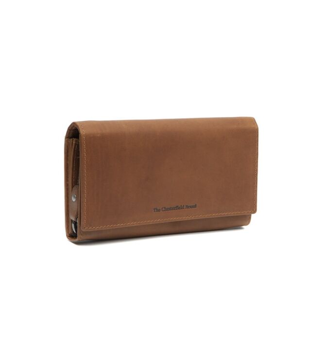 The Chesterfield Brand Ladies Wallet Mirthe (Ascot) cognac  The Chesterfield Brand C08.017831, Portemonnee Direct leverbaar uit de webshop