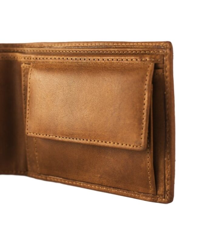 The Chesterfield Brand Wallet Walid cognac  The Chesterfield Brand C08.036231, Portemonnee Direct leverbaar uit de webshop