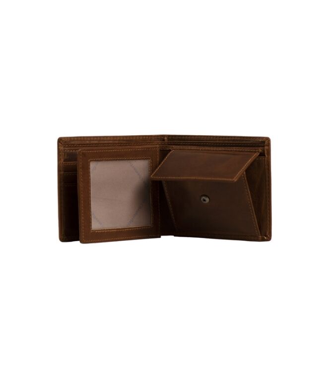 The Chesterfield Brand Wallet Ralph cognac  The Chesterfield Brand C08.040831, Portemonnee Direct leverbaar uit de webshop