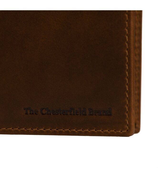 The Chesterfield Brand Wallet Ralph cognac  The Chesterfield Brand C08.040831, Portemonnee Direct leverbaar uit de webshop