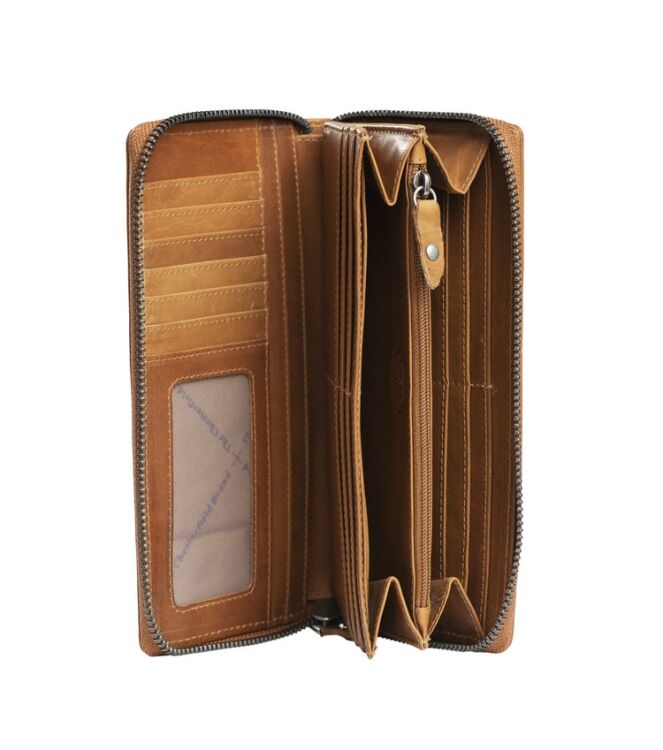 The Chesterfield Brand Ladies Wallet Halle cognac  The Chesterfield Brand C08.043231, Portemonnee Direct leverbaar uit de webshop