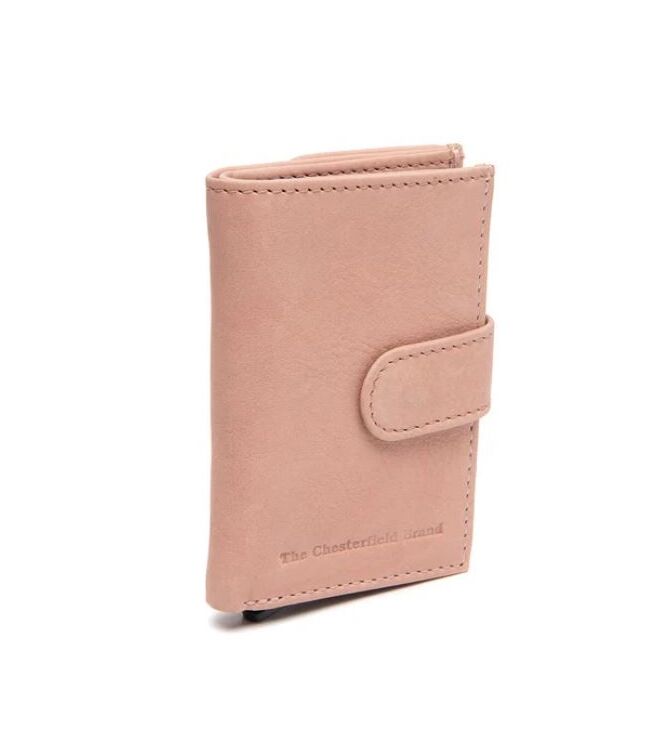 The Chesterfield Brand Pashouder Torola vintage rose  The Chesterfield Brand C08.053509, Portemonnee Direct leverbaar uit de webshop
