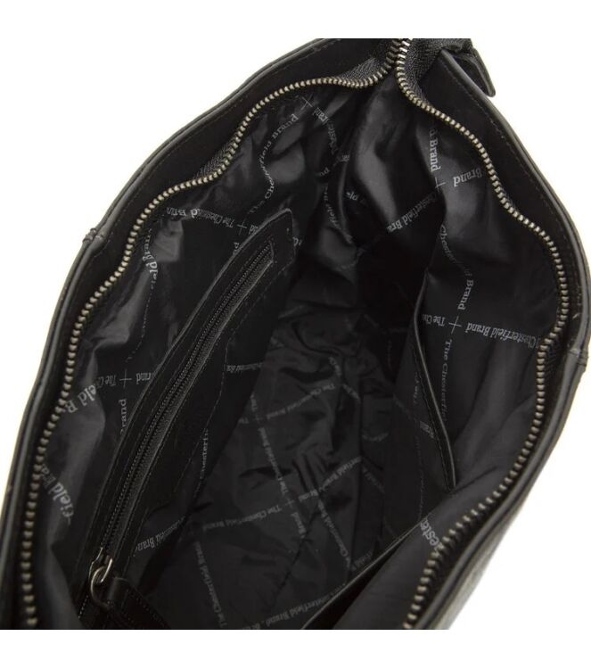 The Chesterfield Brand Schoudertas Amelia zwart  The Chesterfield Brand C48.046800, Tassen Direct leverbaar uit de webshop