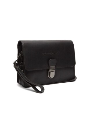 The Chesterfield Brand Schoudertas Lucca zwart  The Chesterfield Brand Schoudertas Lucca zwart