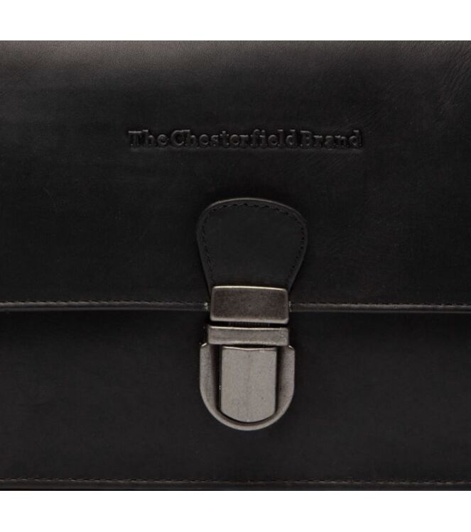 The Chesterfield Brand Schoudertas Lucca zwart  The Chesterfield Brand C48.127000, Tassen Direct leverbaar uit de webshop