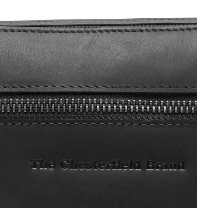 The Chesterfield Brand Schoudertas Nebraska zwart  The Chesterfield Brand C48.135900, Tassen Direct leverbaar uit de webshop