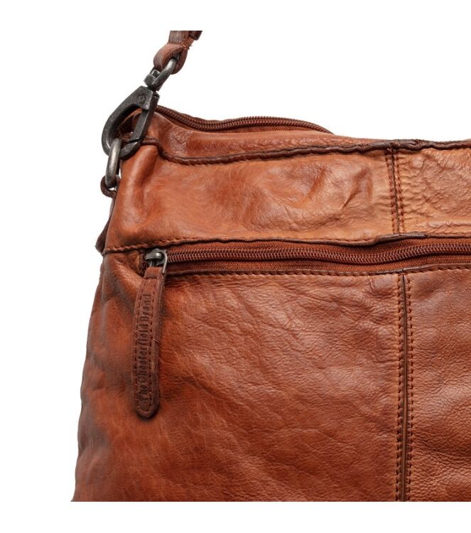 The Chesterfield Brand Schoudertas Alba cognac  The Chesterfield Brand C48.119731, Tassen Direct leverbaar uit de webshop