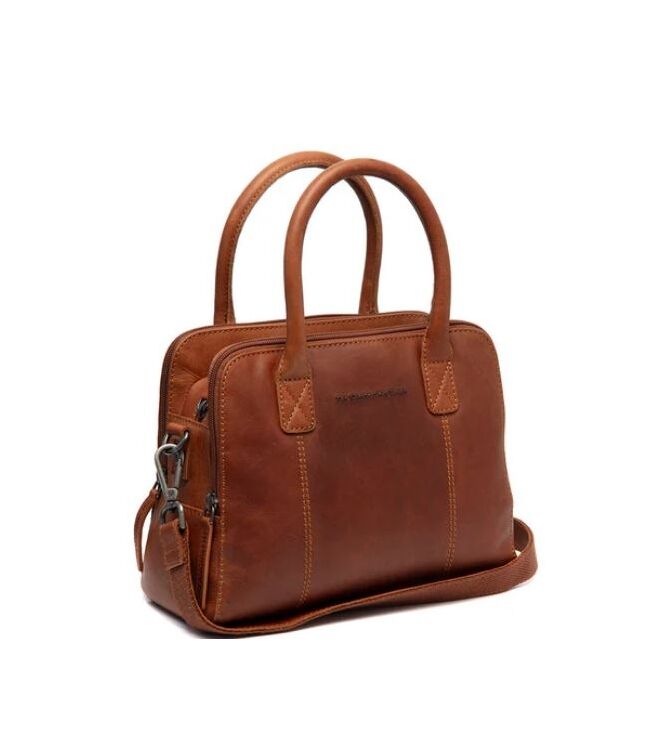 The Chesterfield Brand Schoudertas Ezra cognac  The Chesterfield Brand C48.134431, Tassen Direct leverbaar uit de webshop