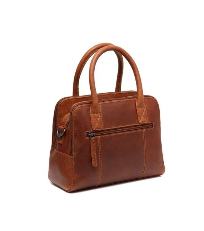 The Chesterfield Brand Schoudertas Ezra cognac  The Chesterfield Brand C48.134431, Tassen Direct leverbaar uit de webshop