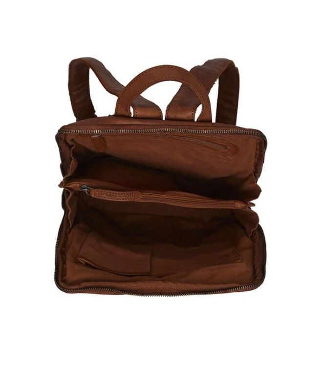 The Chesterfield Brand Rugzak Bern cognac  The Chesterfield Brand C58.030531, Tassen Direct leverbaar uit de webshop
